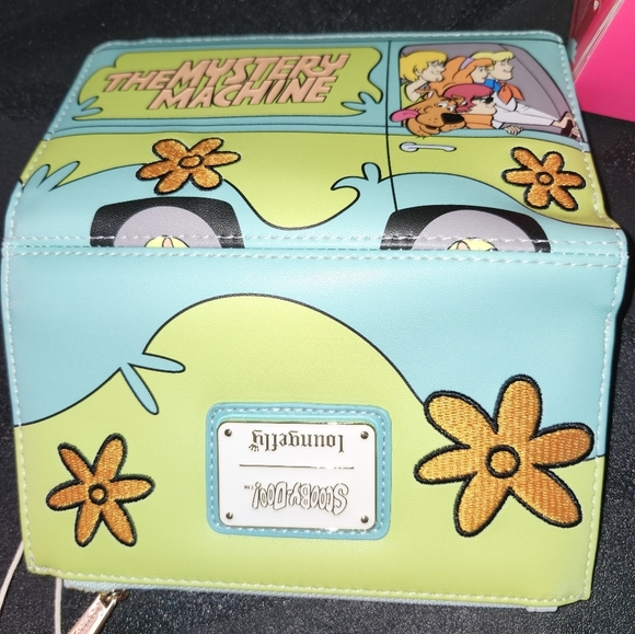 Loungefly Mystery Machine Wallet - Blue and Yellow - Picture 3 of 5
